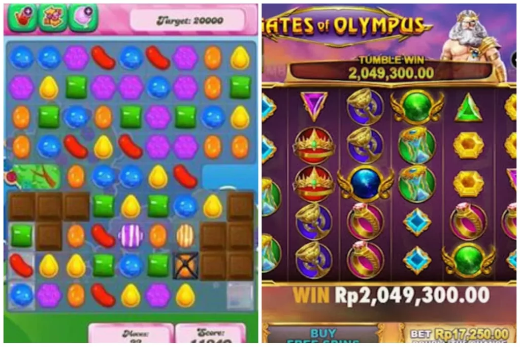 Slot dan Candy Crush